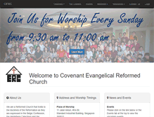 Tablet Screenshot of cerc.org.sg