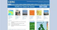Desktop Screenshot of cerc.co.uk