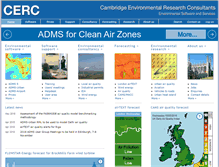 Tablet Screenshot of cerc.co.uk