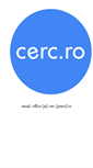 Mobile Screenshot of cerc.ro